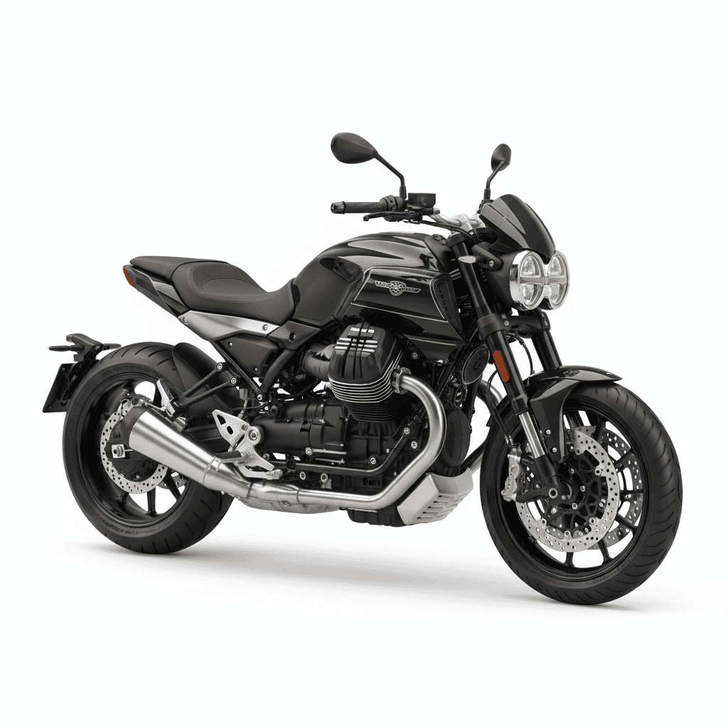 Moto Guzzi Audace Power Cruiser Motorcycle 3d model
