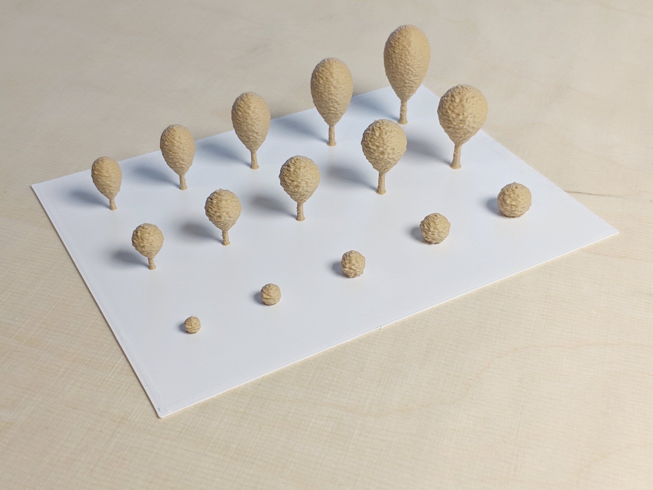 Architectural Trees Basic Pack #2 - Round shaped 3d model