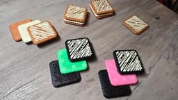 Snapcracker Crackersnap 3-Part Magnetic Pocket Fidget Toy – With Satisfying Click Sound! 3d model