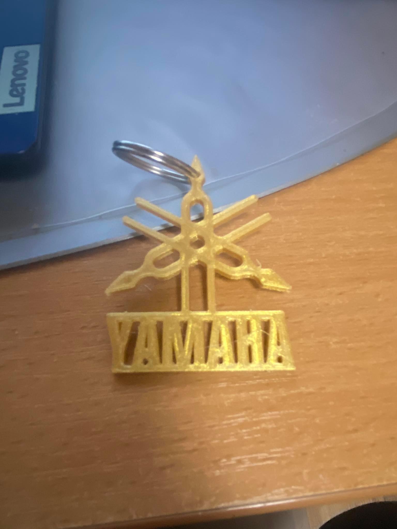 Yamaha key chain or christmas ornament 3d model
