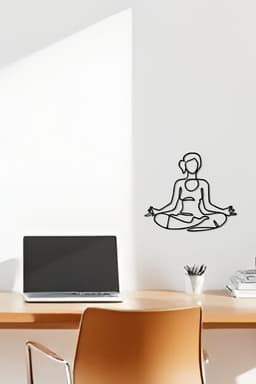 Yoga Wall Art, Wall Decor, Home Decor 3d model