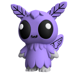 3D Printable Mothman Cryptid Art Toy - Perfect for Spooky Season | Royalty-Free for Commercial Use 3d model
