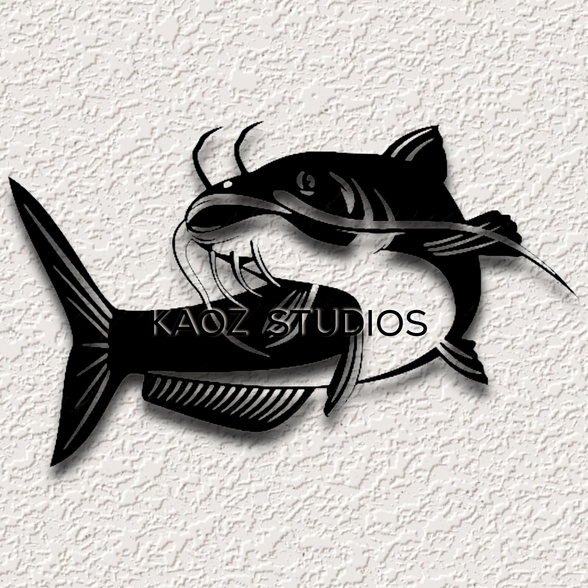 catfish wall art fish wall decor fishing decoration 3d model