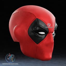 Comic Deadpool Mask 3d Printer File STL 3d model