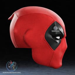 Comic Deadpool Mask 3d Printer File STL 3d model