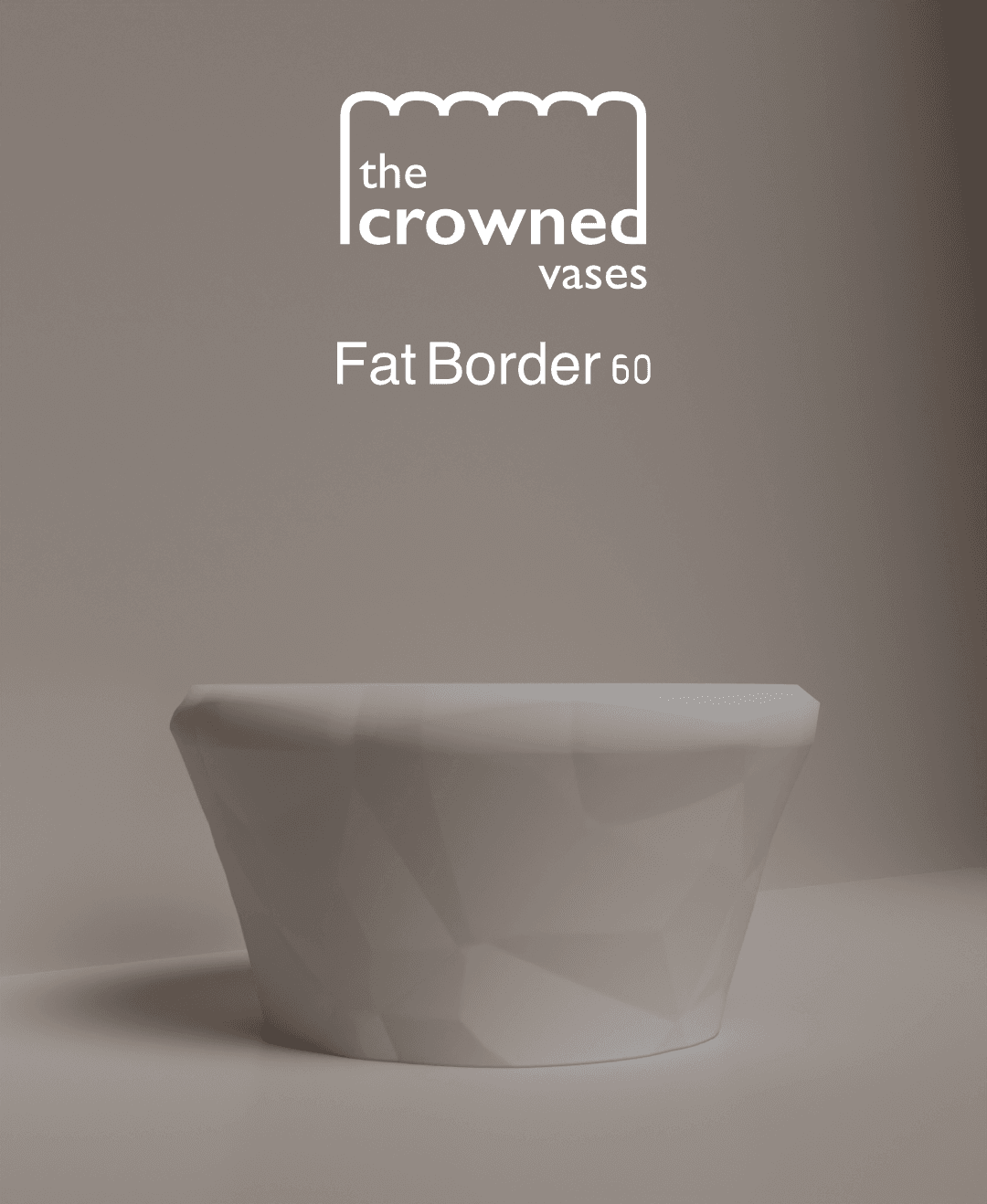 The Crowned Vases - Fat Border 60 3d model