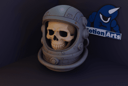 Cabeça cranio monstro com mascara.stl 3d model