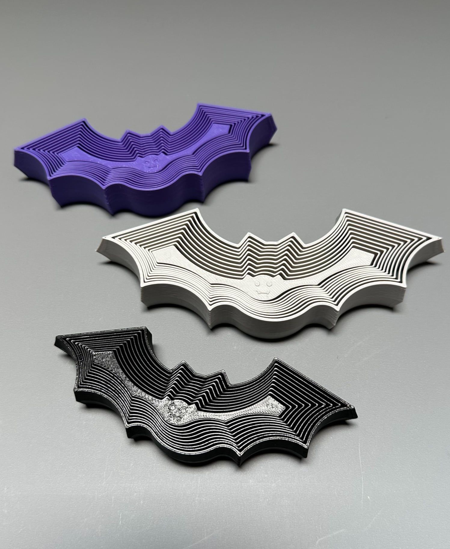 Bat Layered Fidget (2 sizes) 3d model