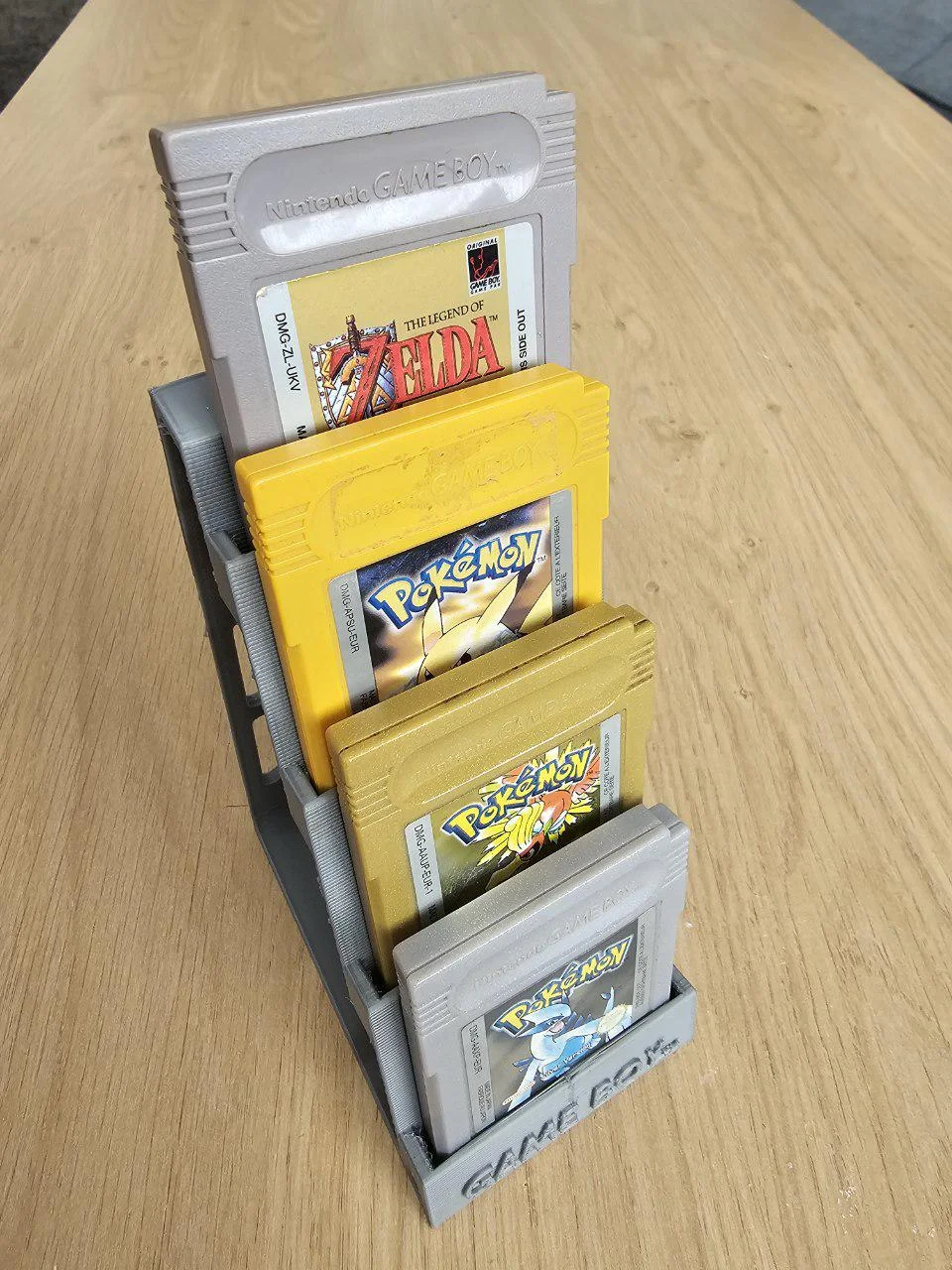 Gameboy Cartridge Display Stand 3d model