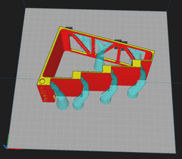 Gameboy Cartridge Display Stand 3d model