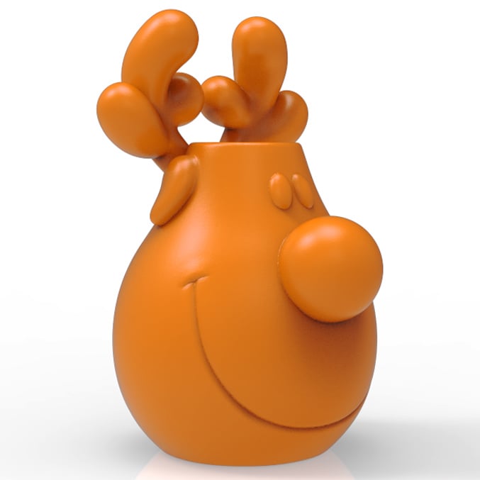 DEER VASE 3d model