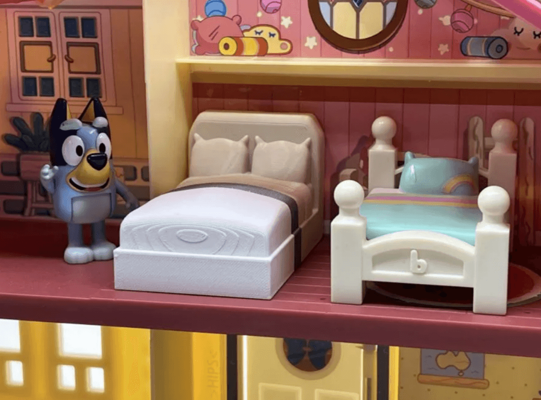 Two Bluey Beds 3d model