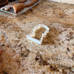 Donald Trump cookie cutter 3d model