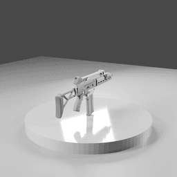 GTA 5 Special Carbine prop file 3d model