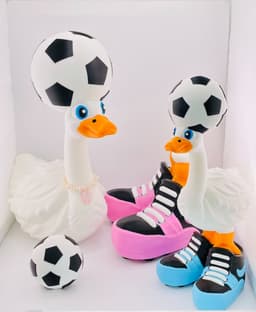 Soccer Ball Hat Goose Gear for Porch Goose 3d model