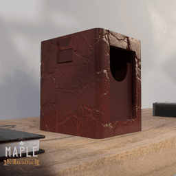 Snap Shut Deck Box - Lava Rock 3d model