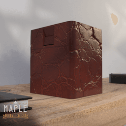 Snap Shut Deck Box - Lava Rock 3d model