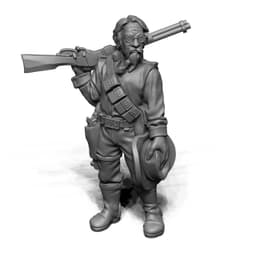 Lieutenant Thompson - Veteran Bounty Hunter 3d model