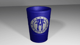 Panty Dropper Pint Glass Holder 3d model