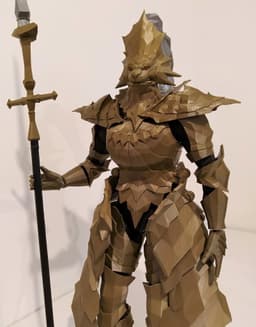 Dragon Slayer Ornstein articulated figure 3d model