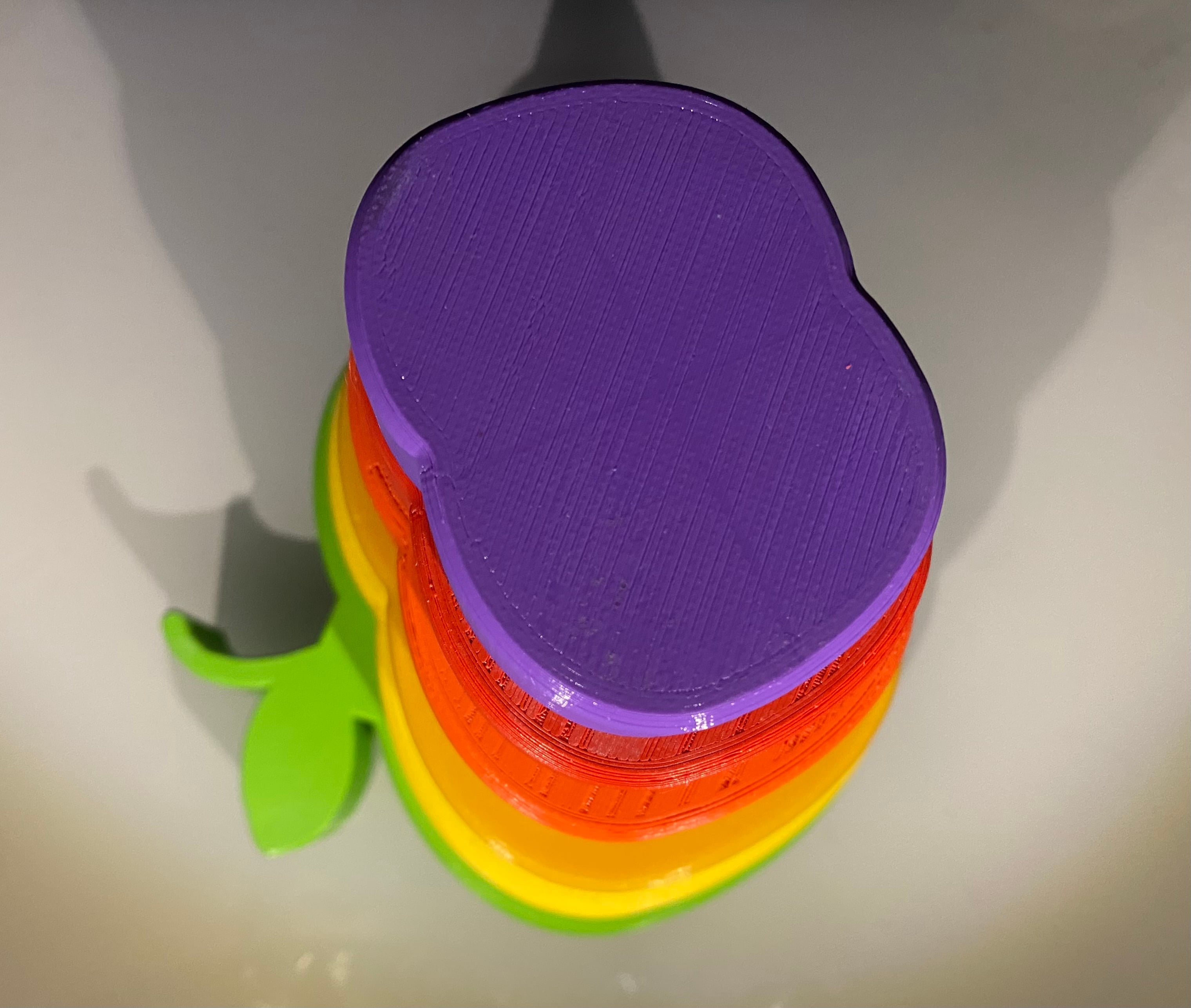 Apple Stacking Cups 3d model
