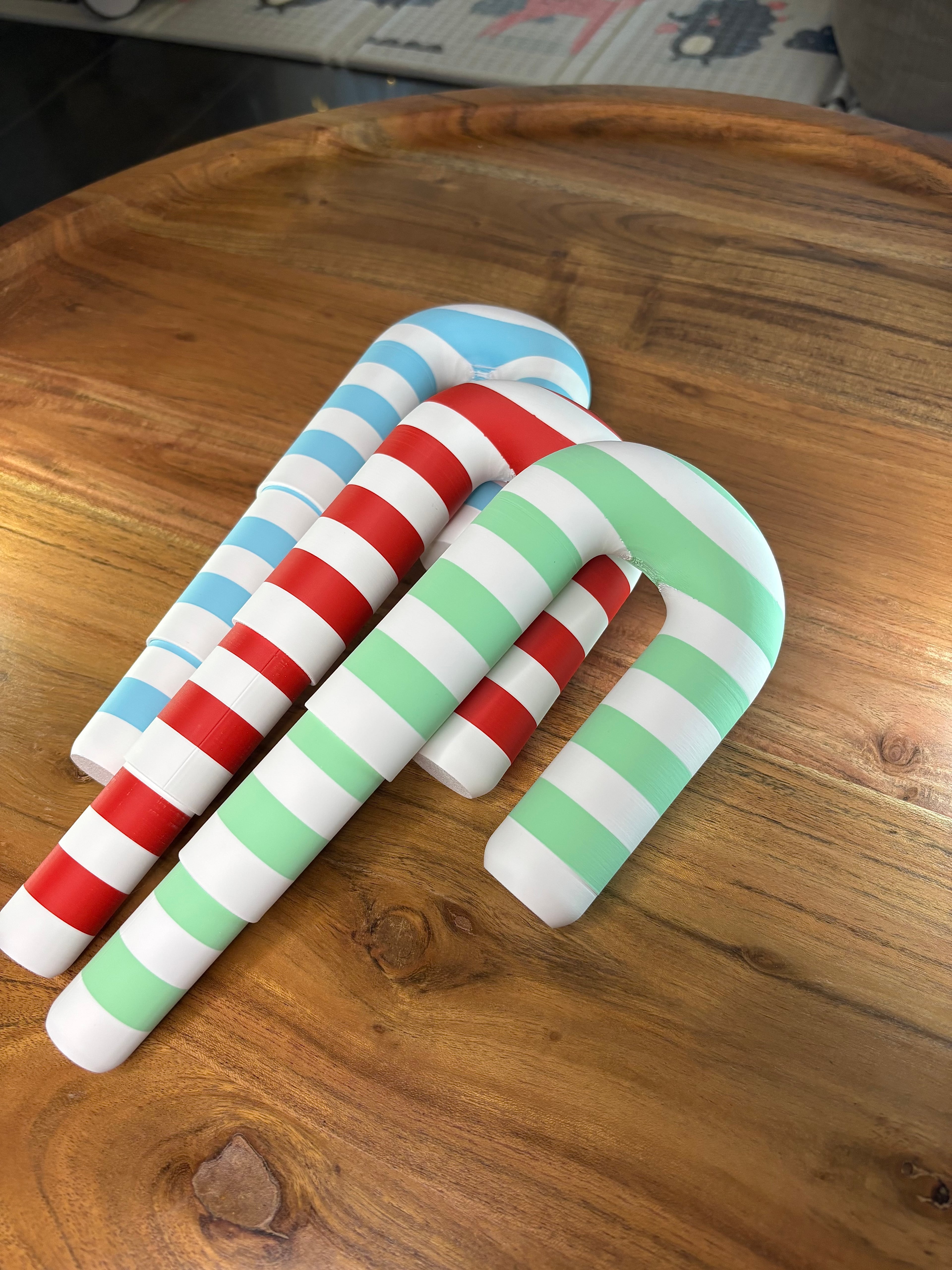 Collapsing Candy Cane 3d model