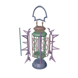 FANTASY MOONLANTERN BALDURS GATE 3 3d model