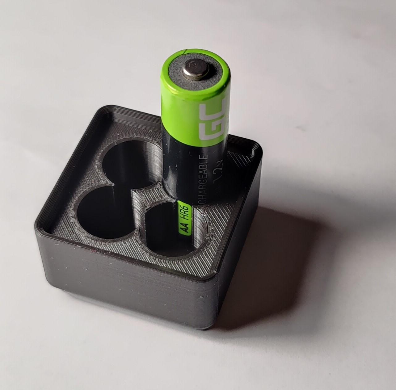 Gridfinity battery holders 3d model