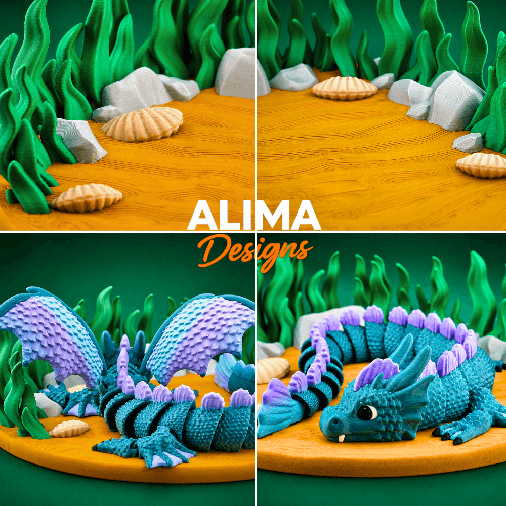 XXL Fish Dragon 3d model