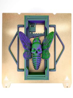 Skull Moth: Halloween Adjustable Book Nook 3d model