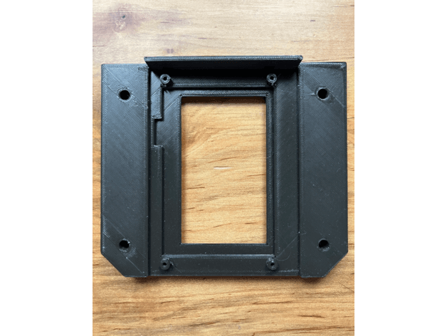 Ender Touch LCD Mount (Customizable) 3d model