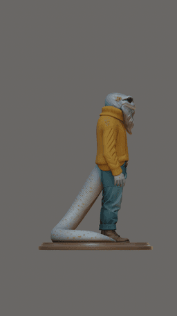 KESAR - THE SAGE OF SOLSTICE Part of 'The Sovereign Wild' Series 3d model