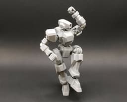 Mecha Test Model 3d model