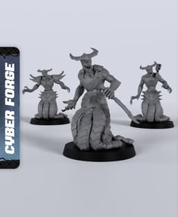 Torment Reavers - With Free Cyberpunk - Sci-Fi Gift Ideas for RPG and Wargamers 3d model