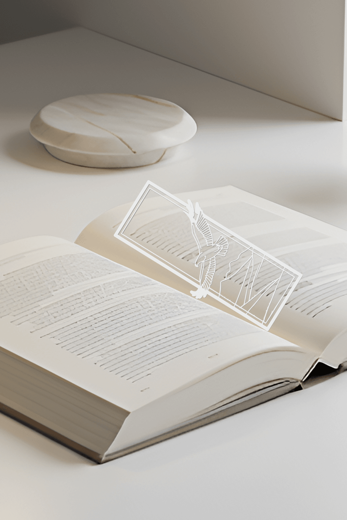 Eagle Bookmark, Gift Idea 3d model
