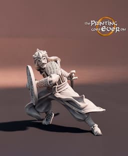 Southerner Warrior B 3d model