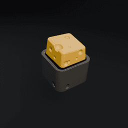 Yet another cheesy clicker 3d model