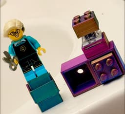 Limitless Click Bricks- Mix and match building bricks that CLICK!! 3d model