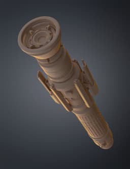 Temperance Lightsaber - Jedi Survivor 3d model