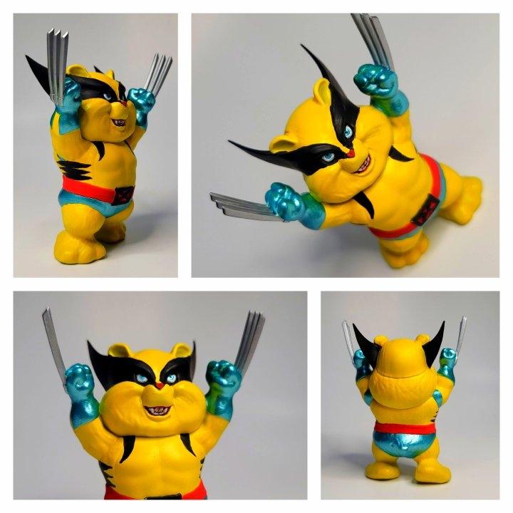 Wolverine Bear  3d model