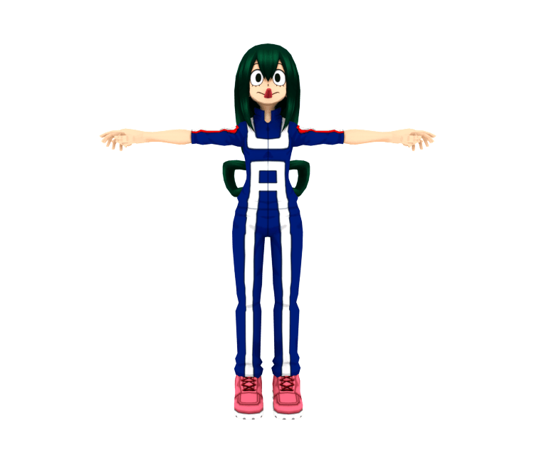 Tsuyu Asui (Gym Uniform) 3d model