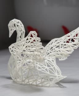 Swan - Parametric Design for Resin or SLA Printers 3d model