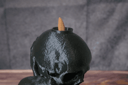 Snake and Skull Incense Burner 3d model