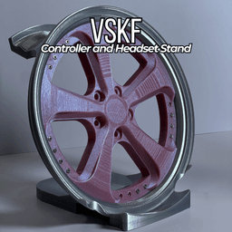 VSK EF Inspired Controller and Headset Stand.stl 3d model
