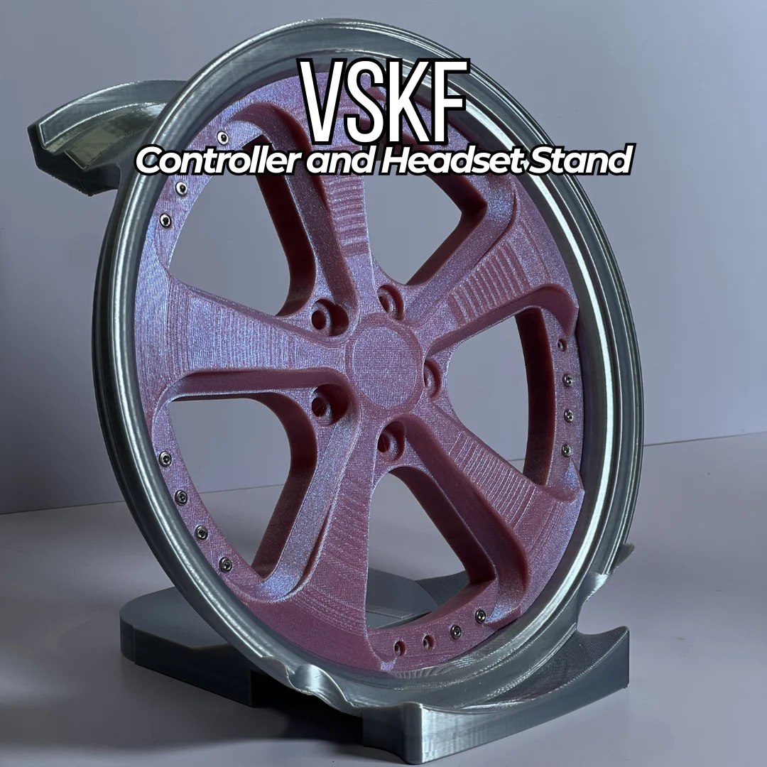 VSK EF Inspired Controller and Headset Stand.stl 3d model