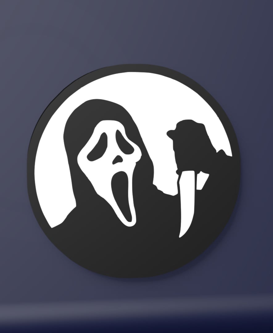 SCREAM - LED Strip compatible 3d model