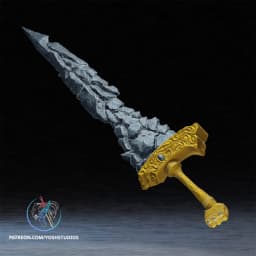 Maliketh Black Blade 3D Printer STL File 3d model