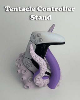 Tentacle Controller Stand 3d model