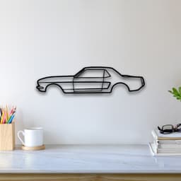 Ford Mustang 1964 Wall Art 3d model