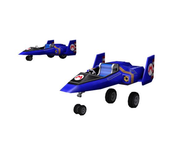 Blue Falcon 3d model